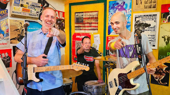 Still from the Post Teens music video